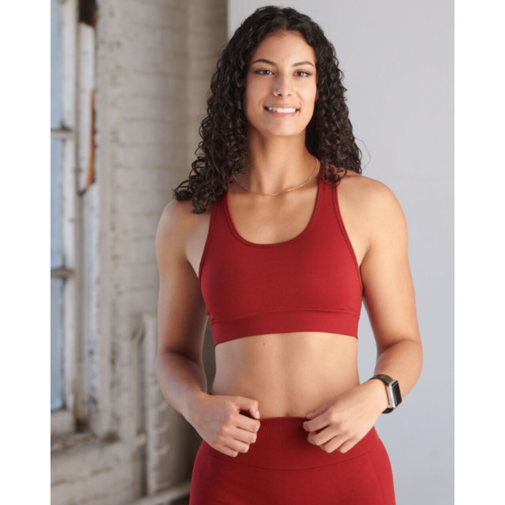 Candylicious Sports Bra ("Spank Me" Scarlet)