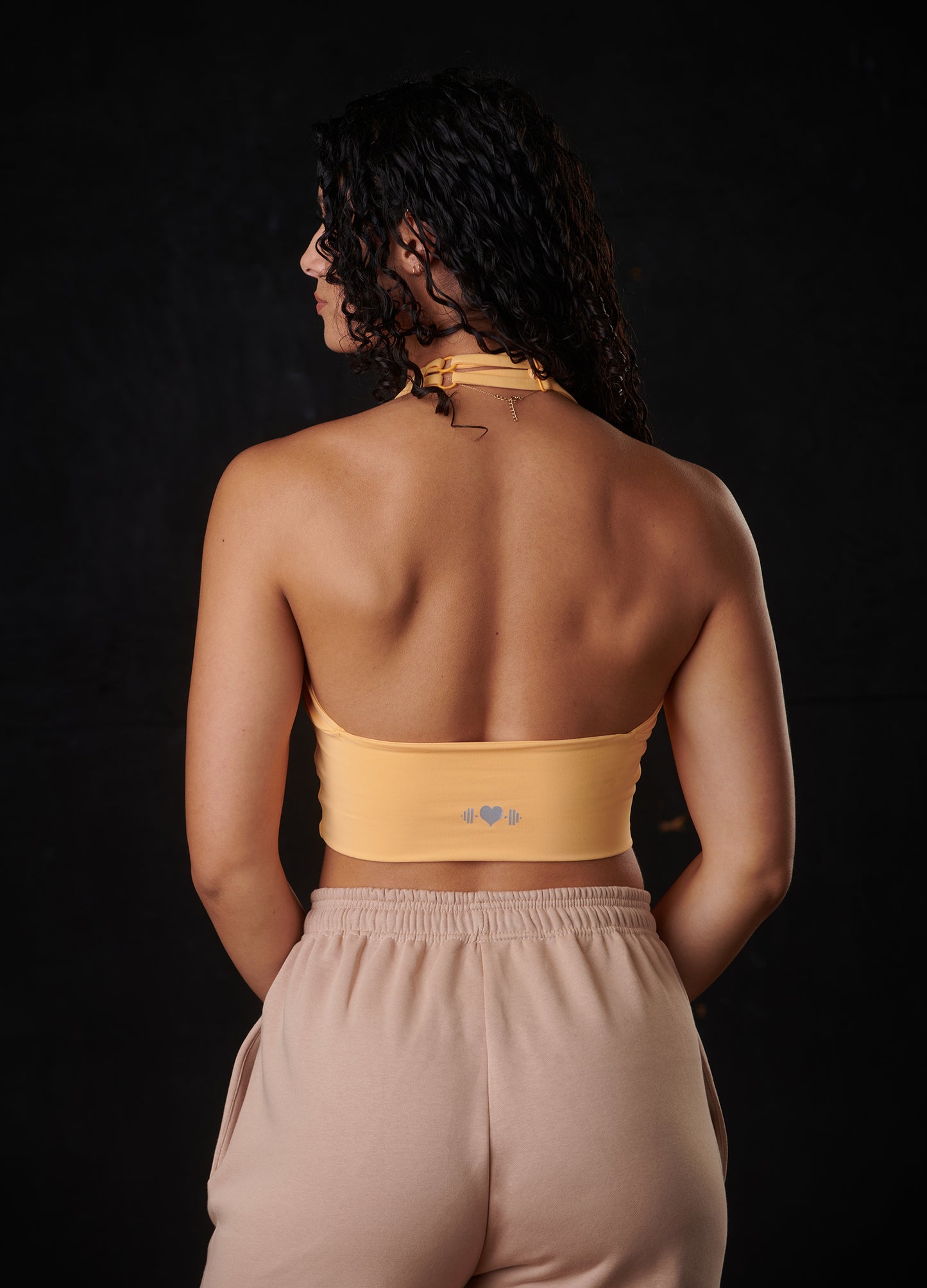 The "Marilyn" Sports Bra (Butterscotch Glaze)